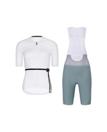 RIVANELLE maillot corto y pantalón corto - LOVELY - verde/blanco